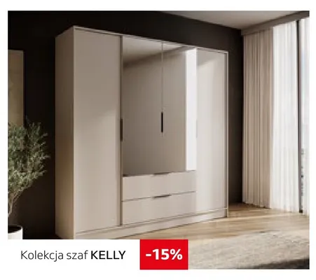 Kolekcja szaf Kelly promocja w Komfort