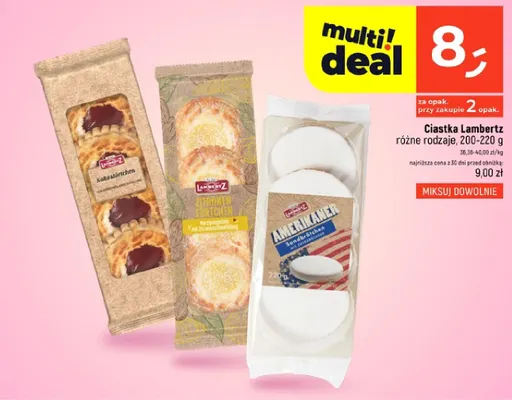 Ciastka Lambertz promocja w Dealz