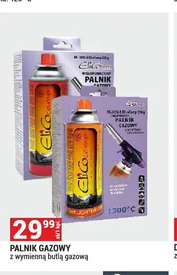 Palnik gazowy ElicoTech promocja w Merkury Market