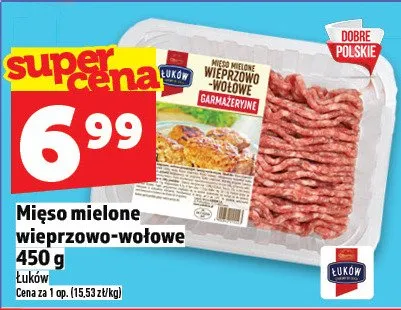 Mięso mielone wieprzowo-wołowe promocja w TOPAZ