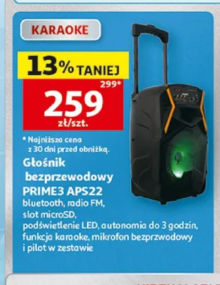 Głośnik bezprzewodowy PRIME3 promocja w Auchan