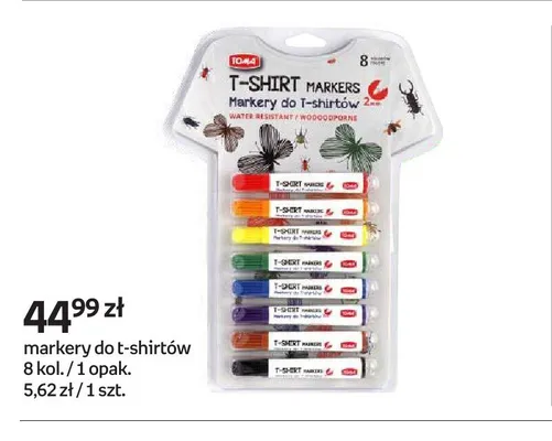 Markery do t-shirtów 8 kol. promocja w Empik