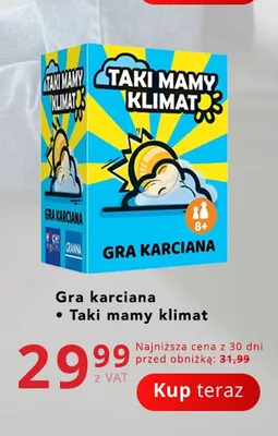 Gra karciana Taki mamy klimat Granna promocja w Poczta Polska