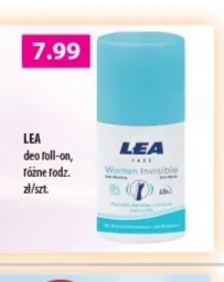 Dezodorant roll-on Lea promocja w Drogerie Laboo