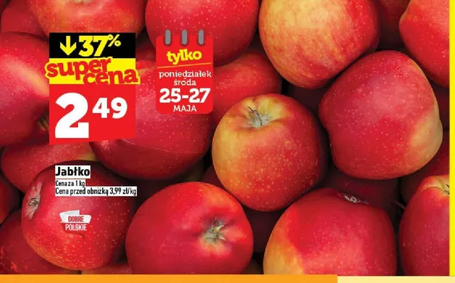 Jabłko polskie promocja w TOPAZ