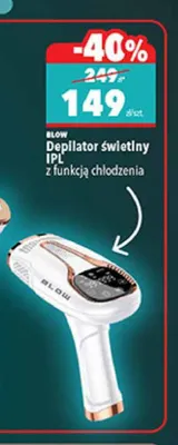 Depilator świetlny Ipl z funkcją chłodzenia Blow promocja w Biedronka