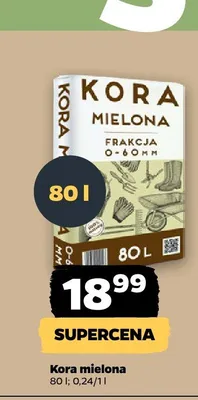 Kora mielona 80l promocja w Netto