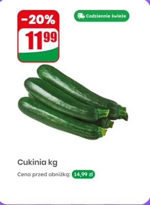 Cukinia Dino promocja w Dino