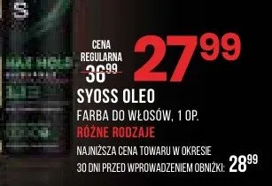 Oleo farba do włosów promocja w Drogerie Natura
