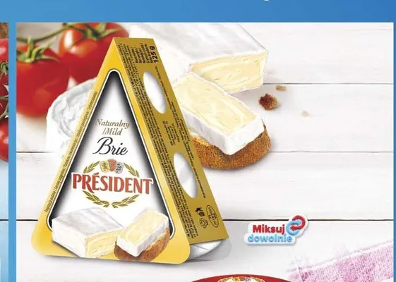 Ser pleśniowy Brie Président promocja w Carrefour