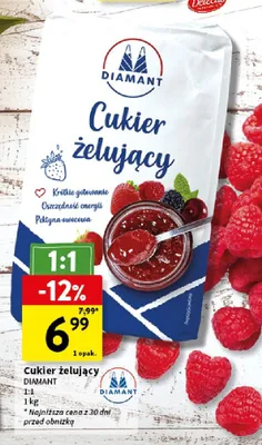Cukier żelujący Diamant 1:1 promocja w Intermarche