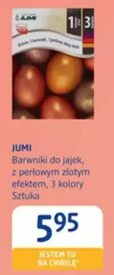 Barwniki do jajek, z perłowym złotym efektem, 3 kolory promocja w Drogerie DM