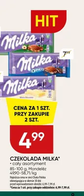 Czekolada Milka Bubbly promocja w Chata Polska