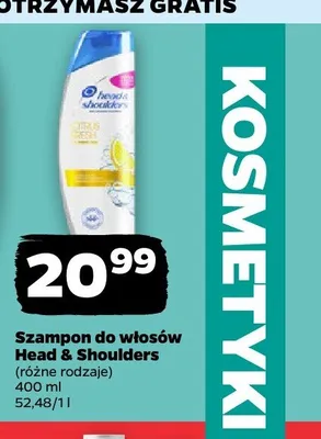 Szampon do włosów Head & Shoulders promocja w Netto