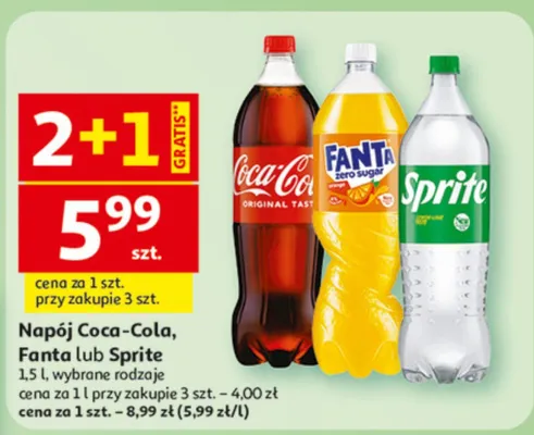 Napój Fanta promocja w Auchan