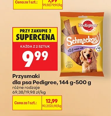 Przysmak dla psa Pedigree Schmackos promocja w Biedronka
