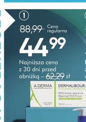 Krem regenerujący A-Derma Dermalibour+ CICA promocja w Super-Pharm