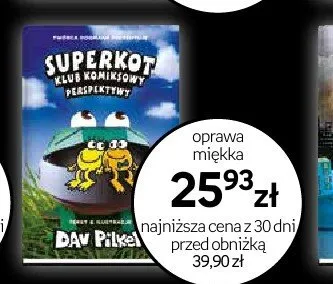 Książka Superkot Klub Komiksowy Perspektywy oprawa miękka promocja w Dzień Dziecka