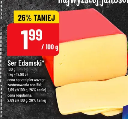 Ser Edamski promocja w POLOmarket