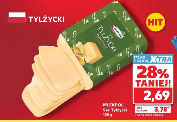 Ser Tylżycki Mlekpol promocja w Kaufland