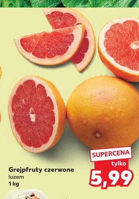 Grejpfruty czerwone promocja w Kaufland