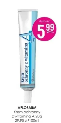 Krem ochronny z witaminą A Aflofarm promocja w Drogerie Jasmin
