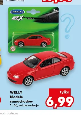 Model samochodu Welly 1:60 promocja w Kaufland