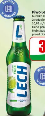 Piwo Free 2 rodzaje promocja w Dino