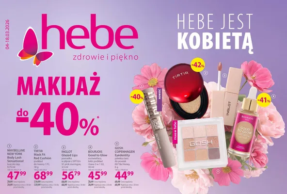 Pomadka Glazed Lips w trzech kolorach promocja w Hebe