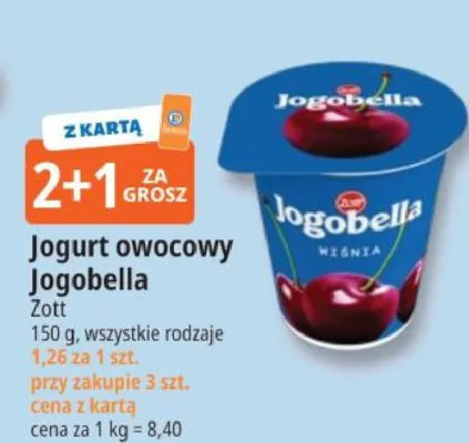 Jogurt owocowy promocja w Leclerc