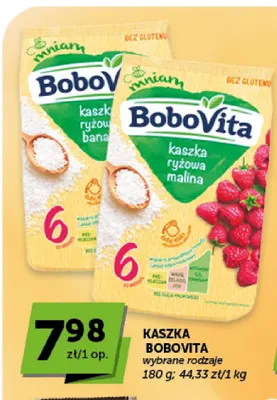 Kaszka BoboVita ryżowa malina promocja w Groszek