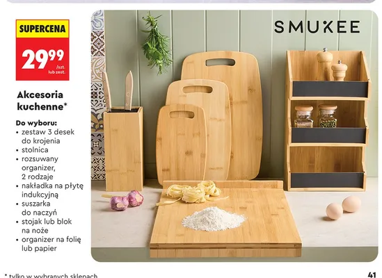 Blok na noże Smukee promocja w Biedronka