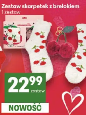 Zestaw skarpetek z brelokiem promocja w Delikatesy Centrum