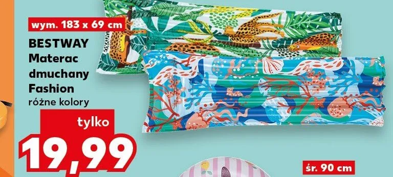 Materac dmuchany Fashion BESTWAY promocja w Kaufland