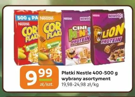 Płatki śniadaniowe Nestle Cini Minis Protein promocja w Gama