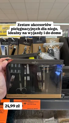 Zestaw podróżny The Barb'Xpert promocja w Biedronka