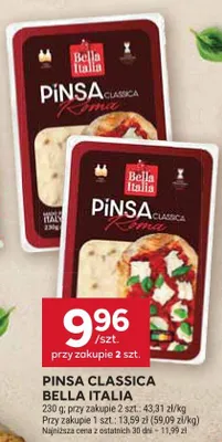 Pinsa classica promocja w Stokrotka