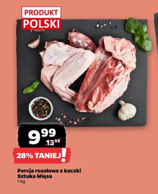 Porcja rosołowa z kaczki Sztuka Mięsa promocja w Netto