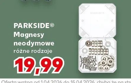 Magnesy neodymowe różne rodzaje promocja w Kaufland