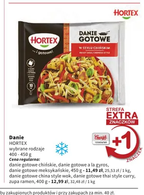 Danie gotowe thai style curry Hortex promocja w Intermarche