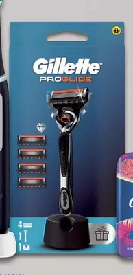 Maszynka do golenia Gillette ProGlide z podstawką i wkładami promocja w Hebe