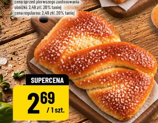 Drożdżówka z nadzieniem serowym promocja w POLOmarket