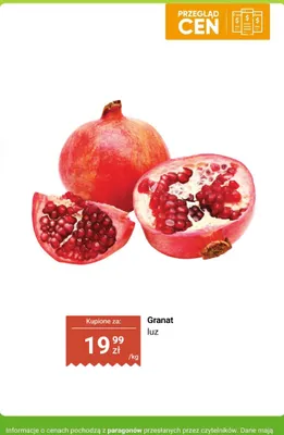 Granat luz promocja w Biedronka