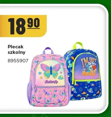 Plecak szkolny promocja w MR. DIY