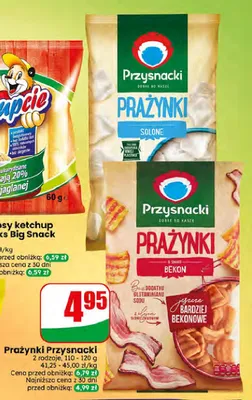 Prażynki solone Przysnacki promocja w Dino