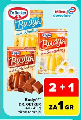 Budyń Dr. Oetker promocja w Carrefour