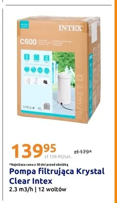 Pompa filtrująca Intex Krystal Clear promocja w Action