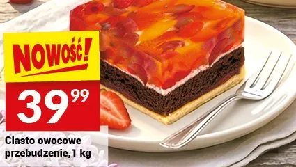 Ciasto owocowe przebudzenie promocja w Twój Market
