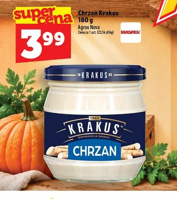 Chrzan Krakus promocja w TOPAZ