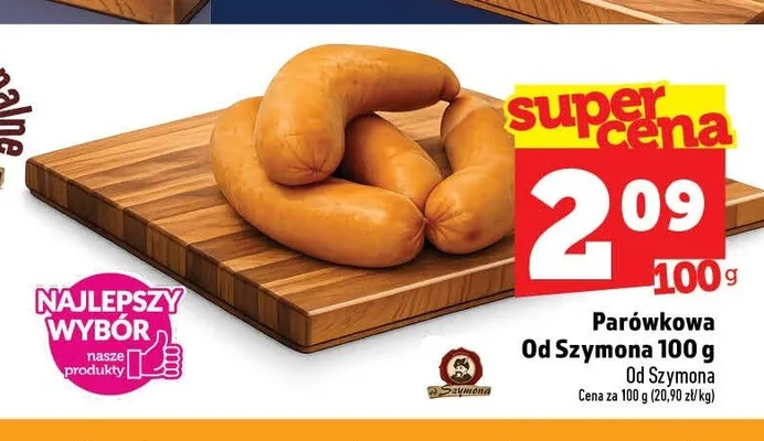Parówkowa Od Szymona promocja w TOPAZ